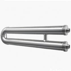Регистры отопления двухрядные РЗЭ-2x48x2.0-3000 мм